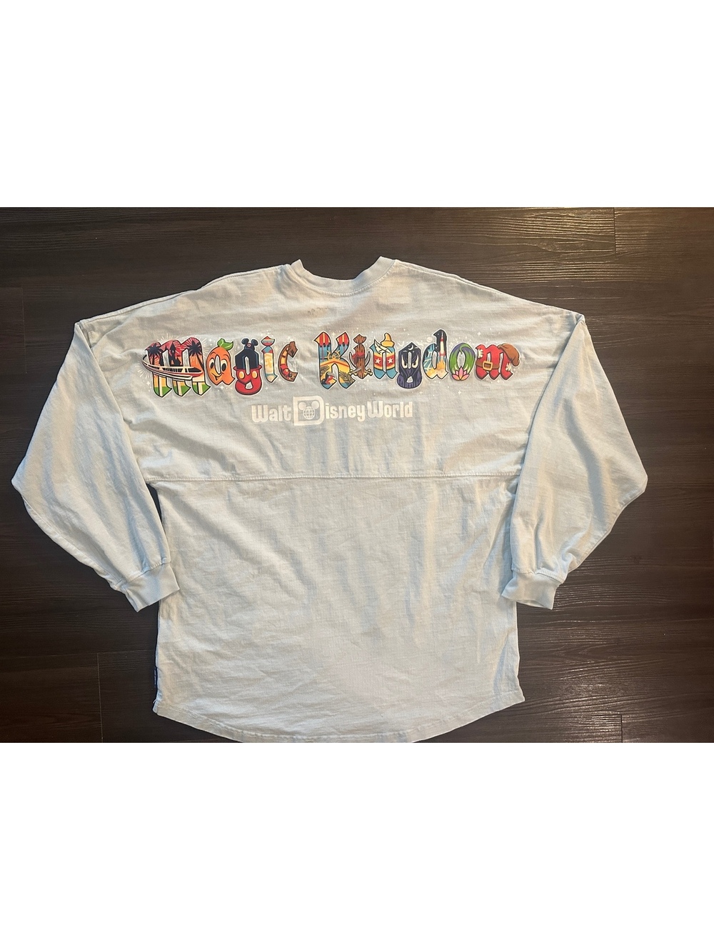 Disney Parks WDW Magic Kingdom Spirit Jersey Character Letter Lg 2025